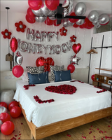 Balloon Decoration: Bedroom