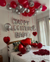 Balloon Decoration: Bedroom