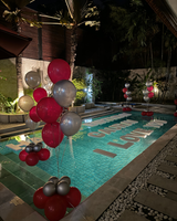Balloon Decoration: Pool
