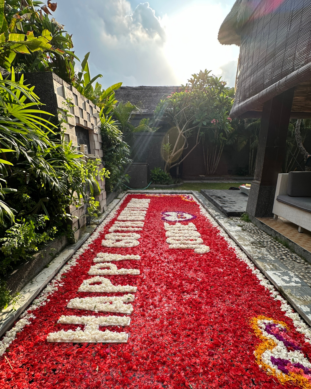 Flower Pool Bali: 100sqm